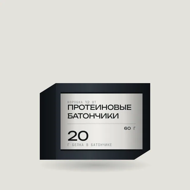 Коробка протеиновых батончиков